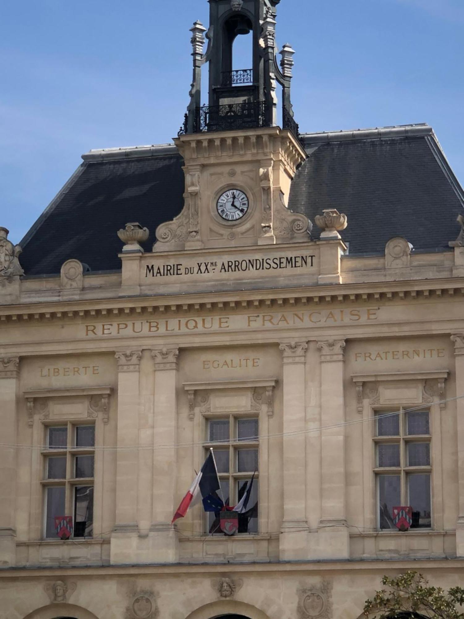 Ferienwohnung Metro Gambetta Paris Exterior foto